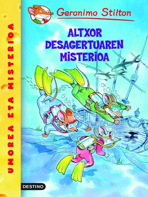 cover image of Altxor desagertuaren misterioa